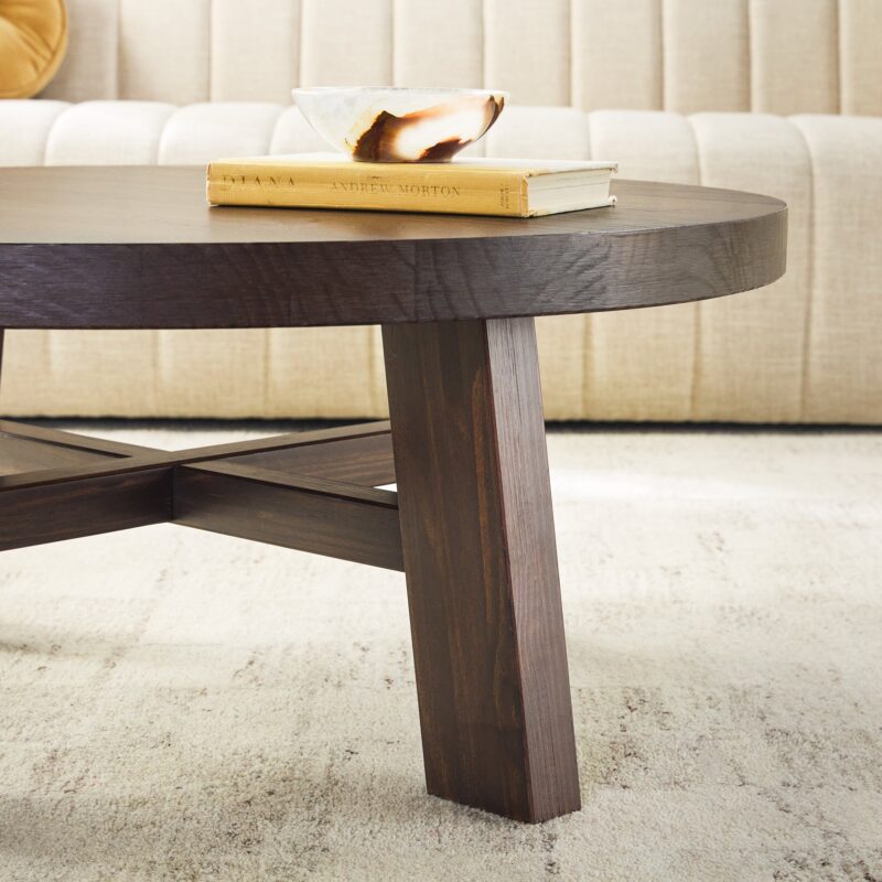 Colt Modern Farmhouse Easy Assembly 36" Coffee Table - Image 4