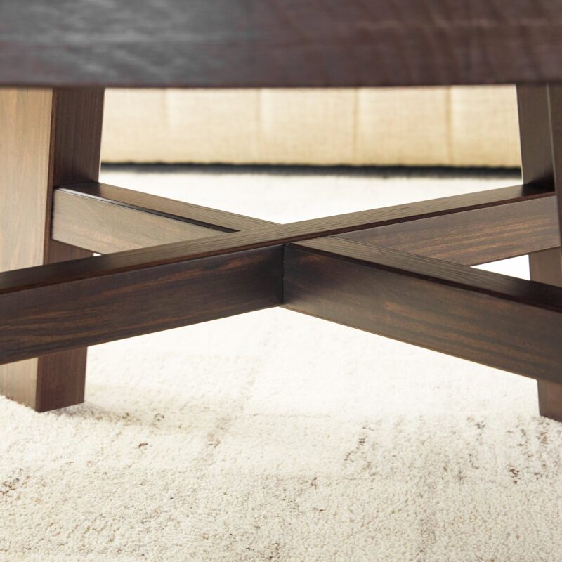 Colt Modern Farmhouse Easy Assembly 36" Coffee Table - Image 3