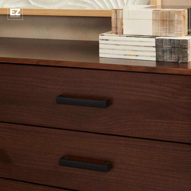 Declan 6-Drawer Solid Wood Dresser with Handles - Image 17