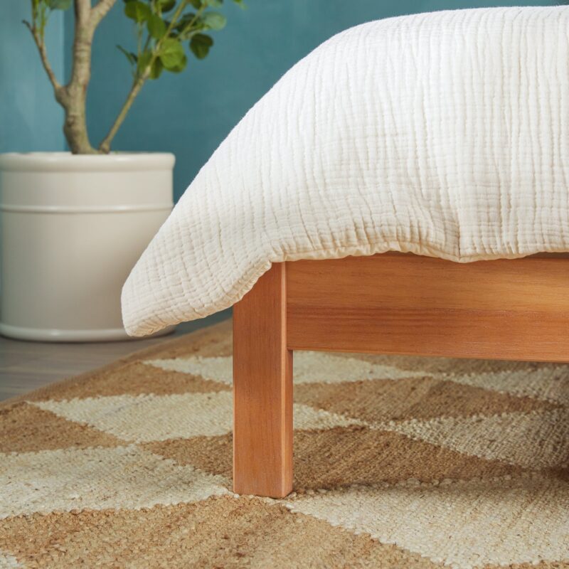 Elias Solid Wood Bed with Arched Headboard - Image 22