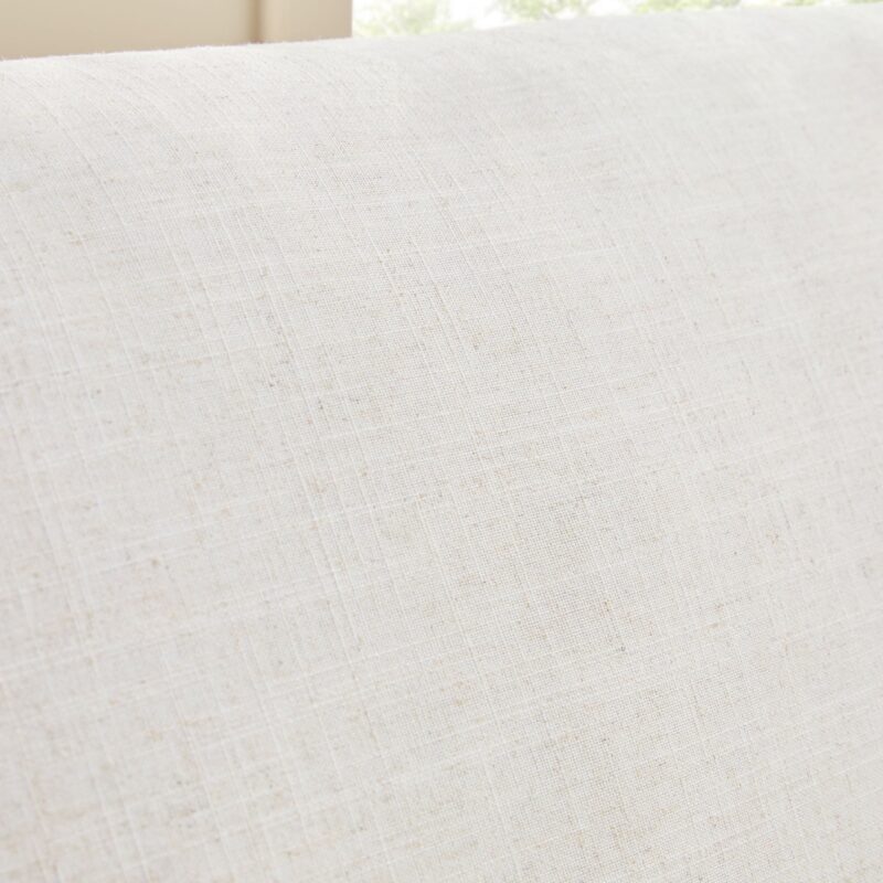 Nash Modern Farmhouse Easy Assembly Linen Swivel Accent Chair - Image 10