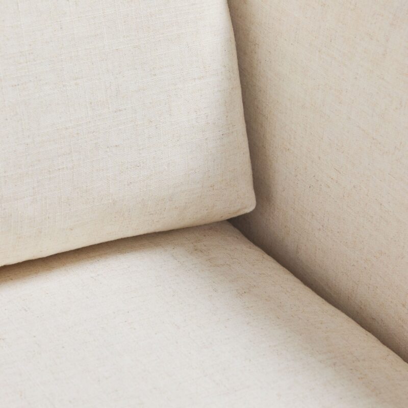 Nash Modern Farmhouse Easy Assembly Linen Swivel Accent Chair - Image 11