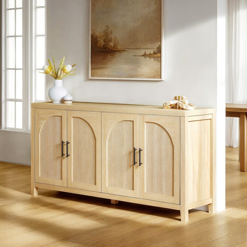 Sasha Modern Reeded Sideboard / TV Stand - Image 26