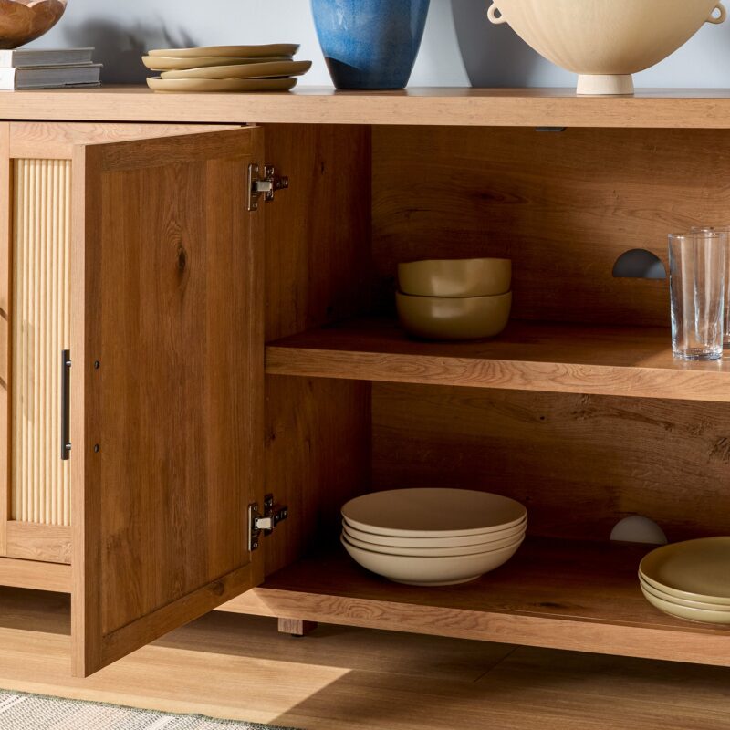 Sasha Modern Reeded Sideboard / TV Stand - Image 16
