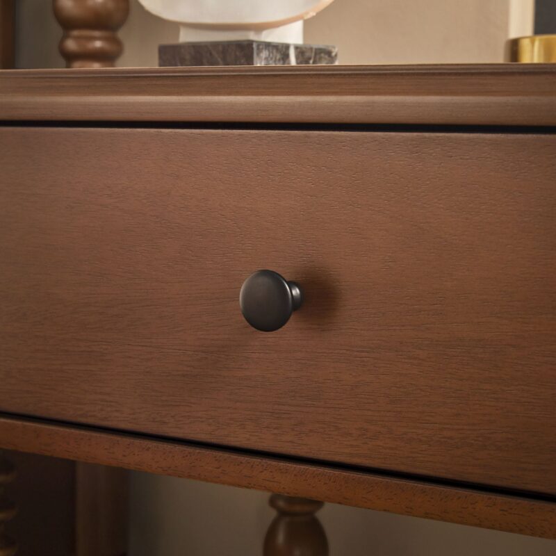 Traditional Vivienne Easy Assembly Solid Wood Nightstand - Image 16