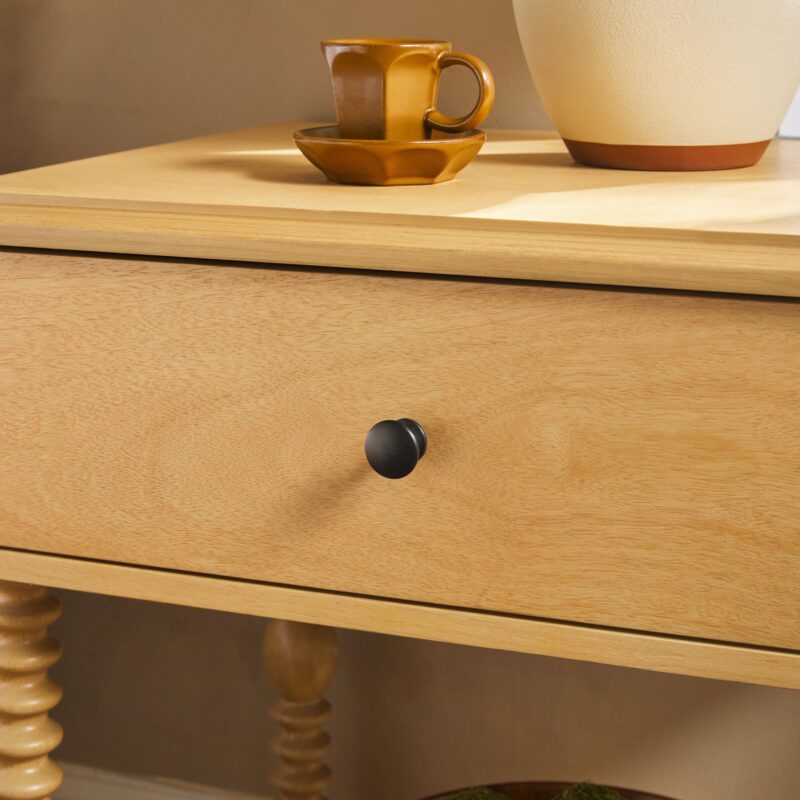 Traditional Vivienne Easy Assembly Solid Wood Nightstand - Image 21