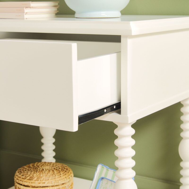 Traditional Vivienne Easy Assembly Solid Wood Nightstand - Image 26
