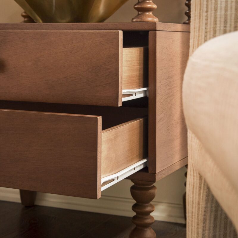Traditional Vivienne Easy Assembly Solid Wood Nightstand - Image 40