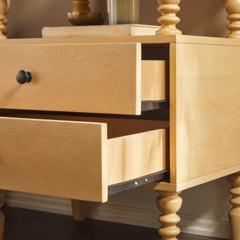 Traditional Vivienne Easy Assembly Solid Wood Nightstand - Image 45