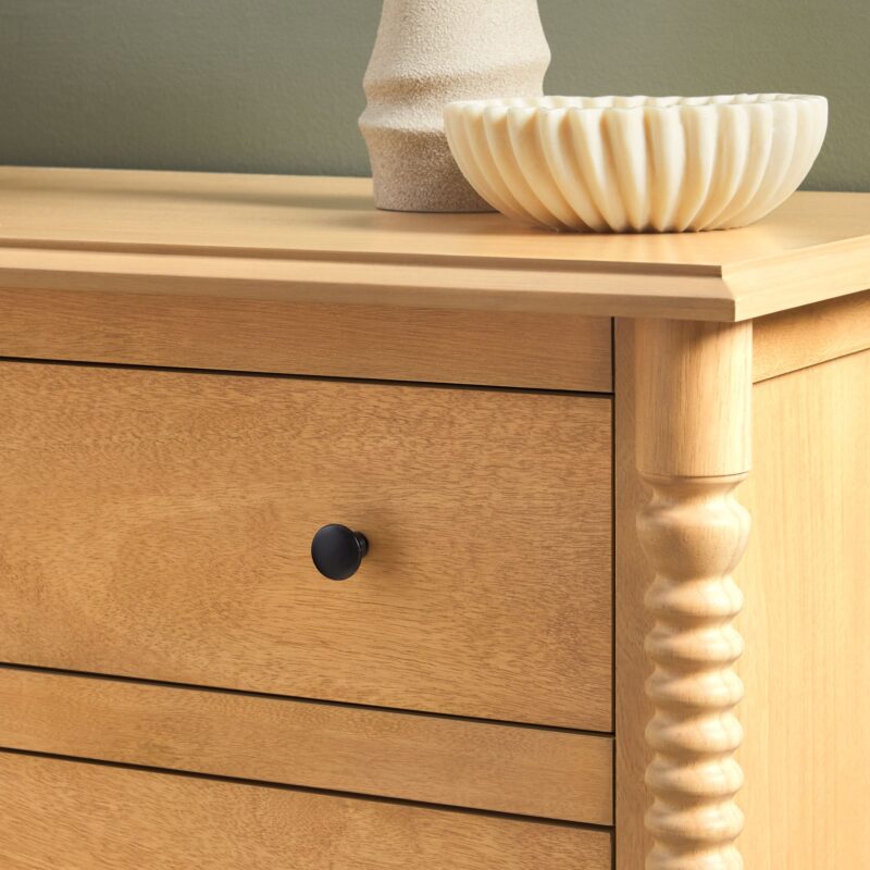 Traditional Vivienne 6-Drawer Easy Assembly Solid Wood Dresser - Image 23