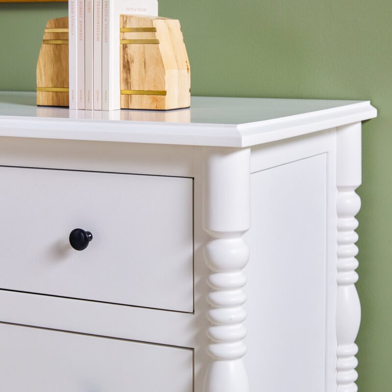 Traditional Vivienne 6-Drawer Easy Assembly Solid Wood Dresser - Image 29