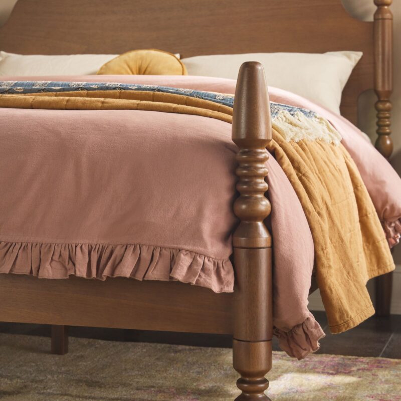 Traditional Vivienne Easy Assembly Solid Wood Bed - Image 22