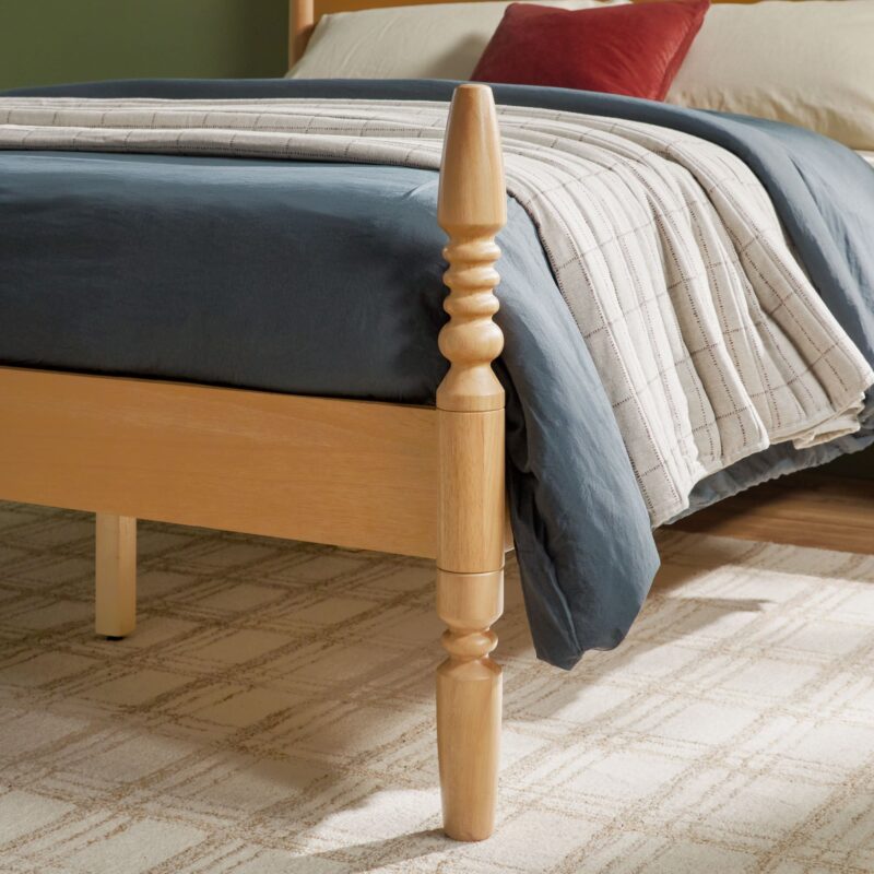 Traditional Vivienne Easy Assembly Solid Wood Bed - Image 30