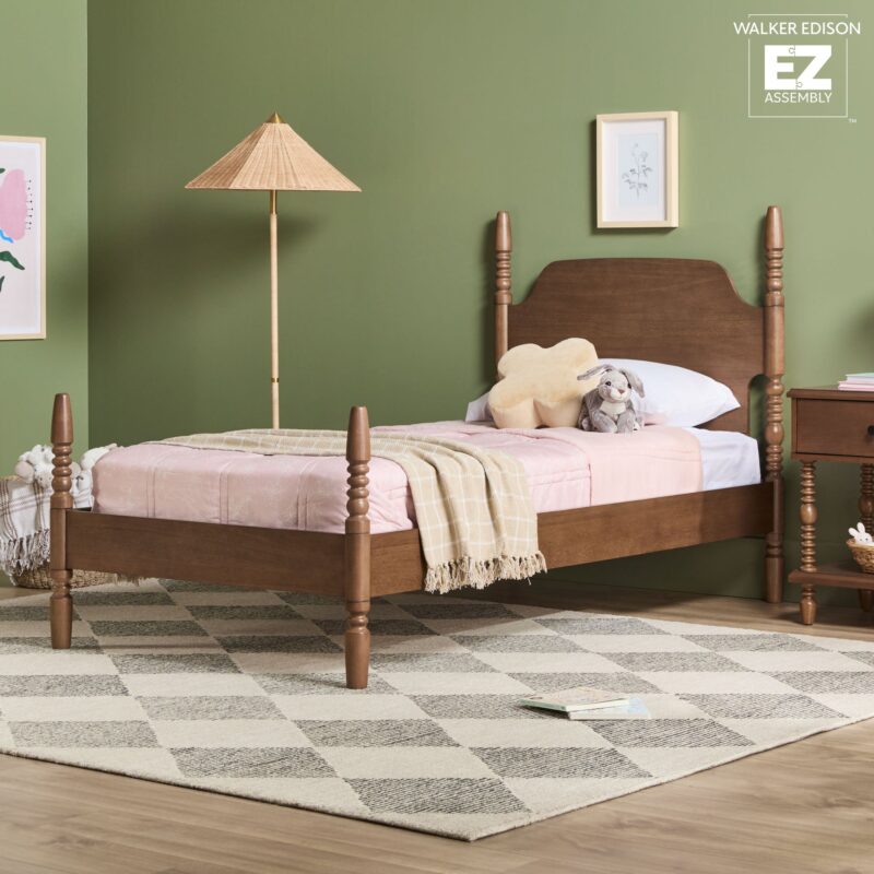 Traditional Vivienne Easy Assembly Solid Wood Bed - Image 24