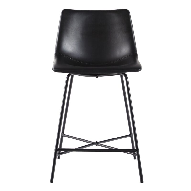 Xuma Urban Industrial Faux Leather Seating Collection (Dining Chair or Counter Stool), Set of 2 - Image 33