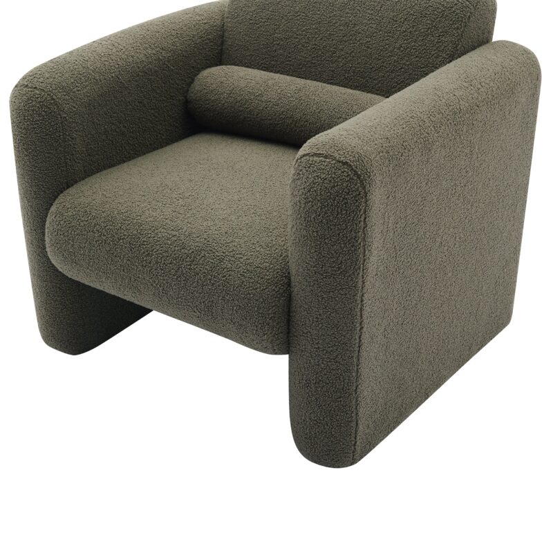 Walker Edison | Sherpa Modern Cloud Accent Chair - Image 9