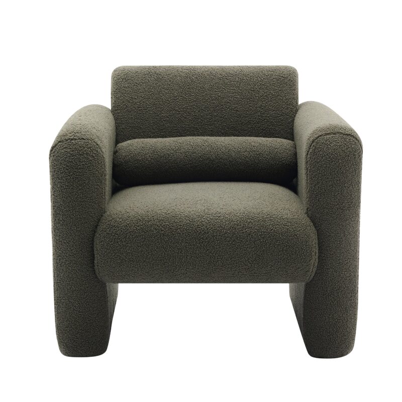 Walker Edison | Sherpa Modern Cloud Accent Chair - Image 10