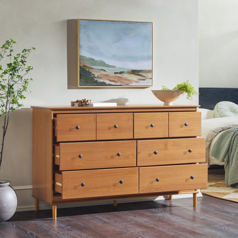 Spencer Solid Wood Transitional Dresser - Image 6