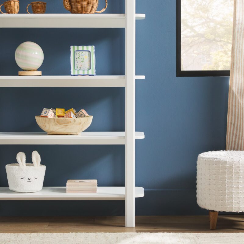 Zoey Modern Arched Wood Storage Bookcase - Image 24