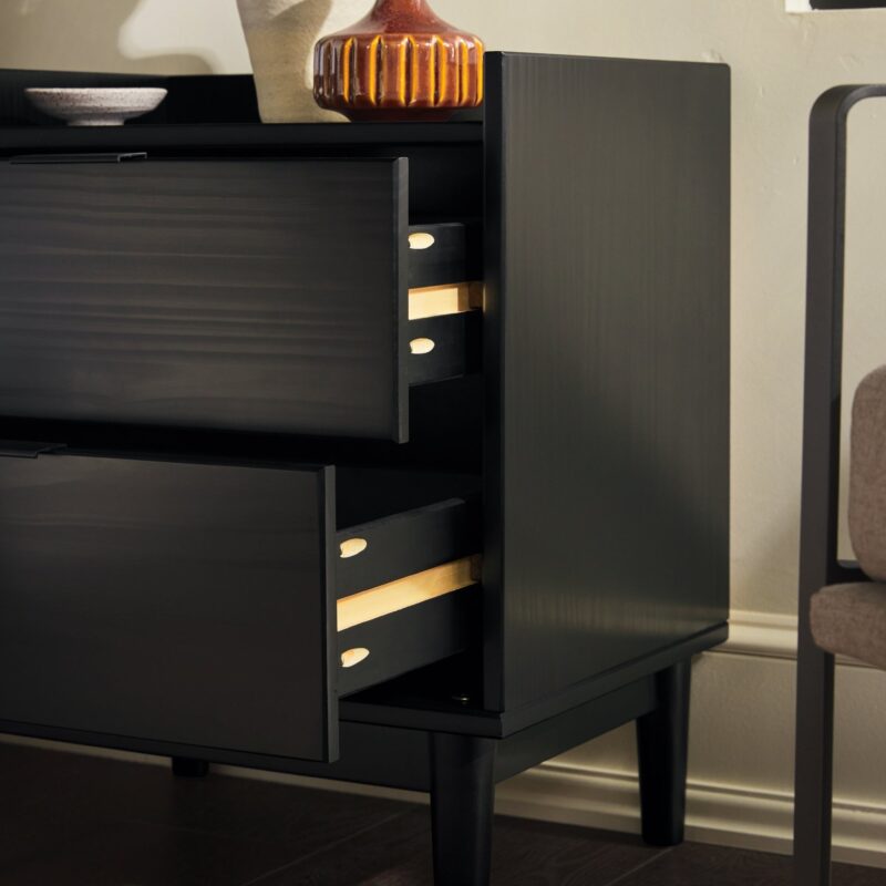 Lee Mid-Century Modern Wood Nightstand - Image 15
