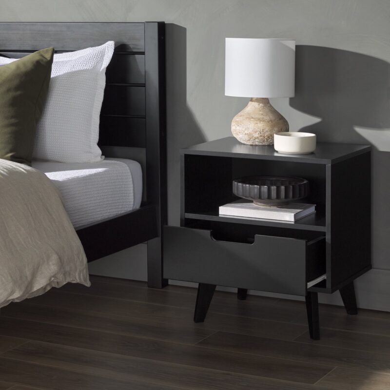 Sloane Hans Mid-Century Modern Angle-Leg Nightstand - Image 6