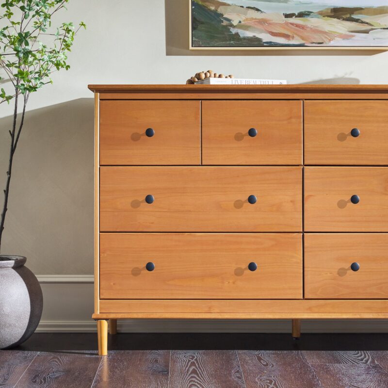 Spencer Solid Wood Transitional Dresser - Image 5