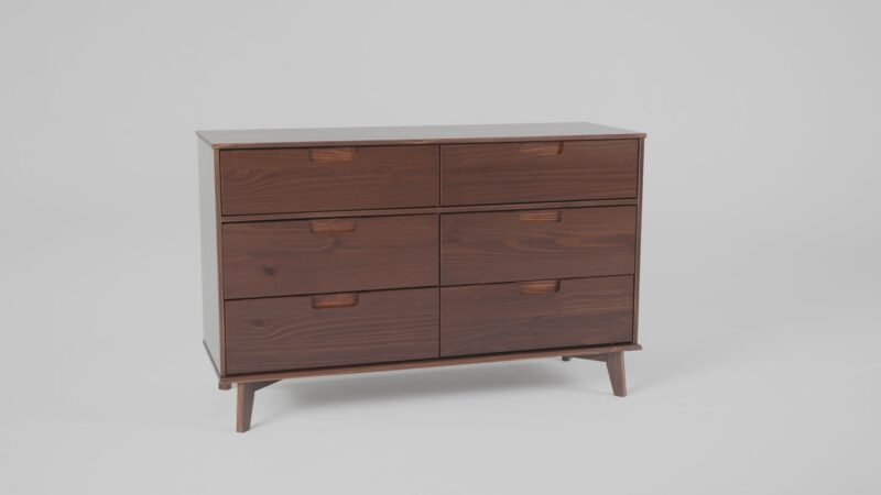 Sloane Mid Century Modern Solid Wood Dresser - Image 23